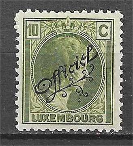 LUXEMBOURG timbre service YT 159 *