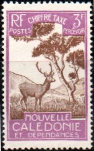 Cerf et niaouli (1928) - YT T 38 *