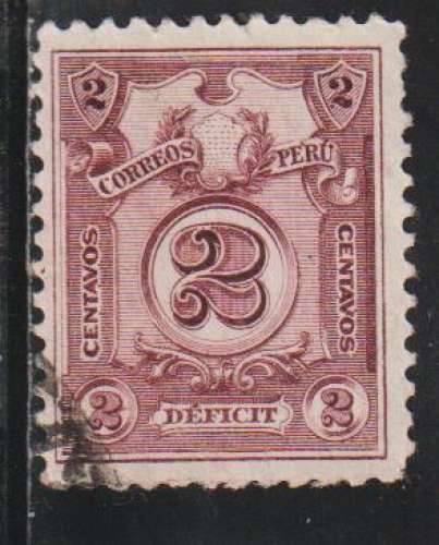 PEROU Taxe  - Y&T  N° 49