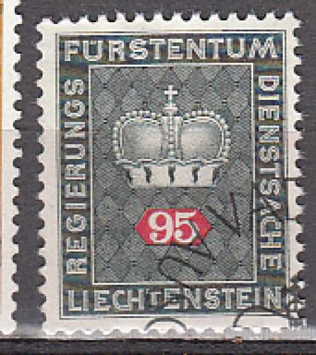 Liechtenstein 1963  Y&T   service 53  oblitéré