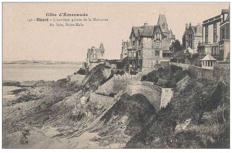 35 - Dinard - l'extrême pointe de la Malouine