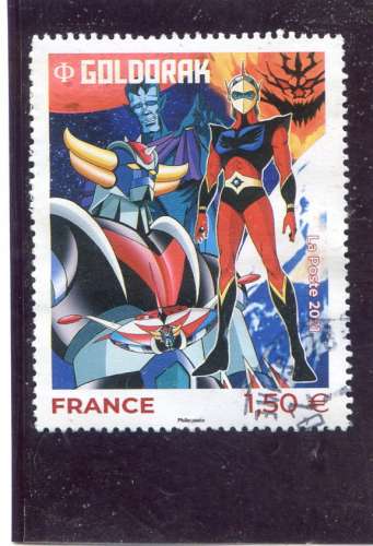 France 2021 5527  Goldorak tampon rond