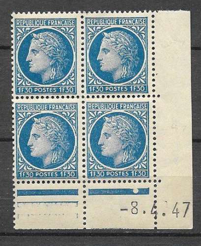 France - 1945/6 - YT n° 678/9/81  **