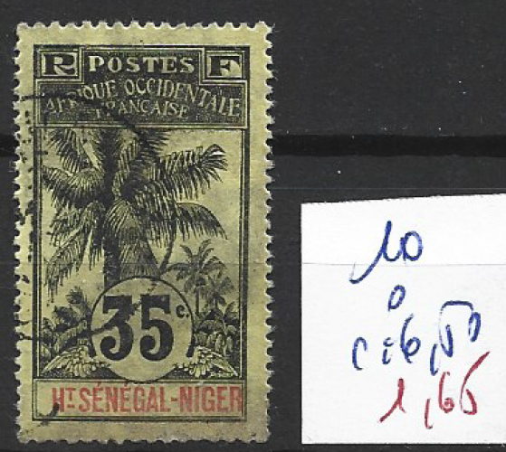 HAUT SENEGAL ET NIGER 10 oblitéré côte 6.50 € 