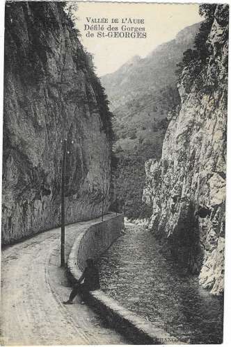 CPA - AUDE - Défilé des Gorges de St GEORGES