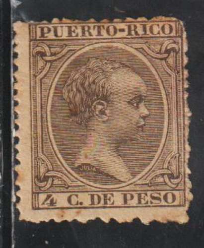 PORTO RICO 1896  - Y&T N° 123