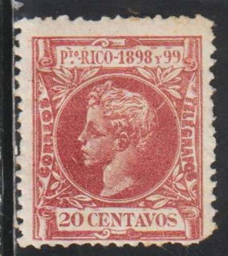 PORTO RICO 1898  - Y&T N° 145