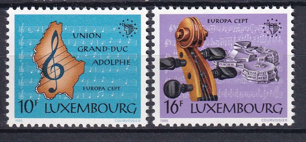 LUXEMBOURG - 1985 - Europa - Yvert - 1075 / 1076 - Neufs ** 
