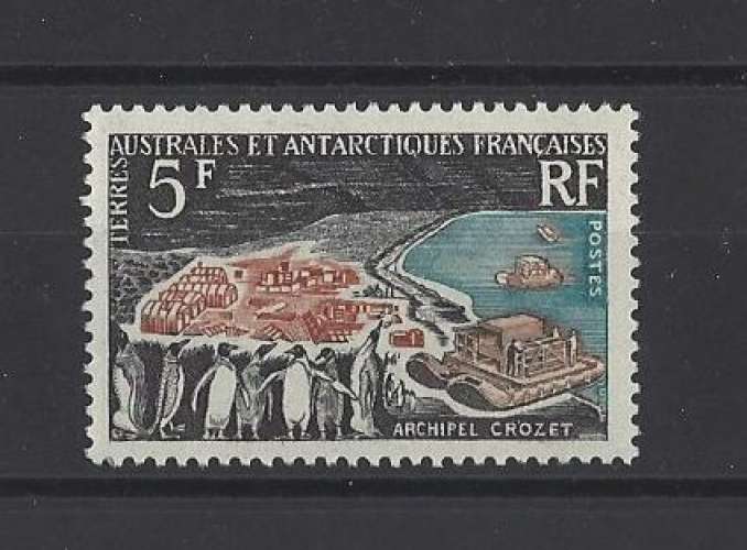 T.A.A.F.   YT   n° 20   neuf **   1963