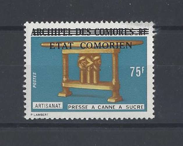 COMORES   YT   n° 124    neuf **   1975