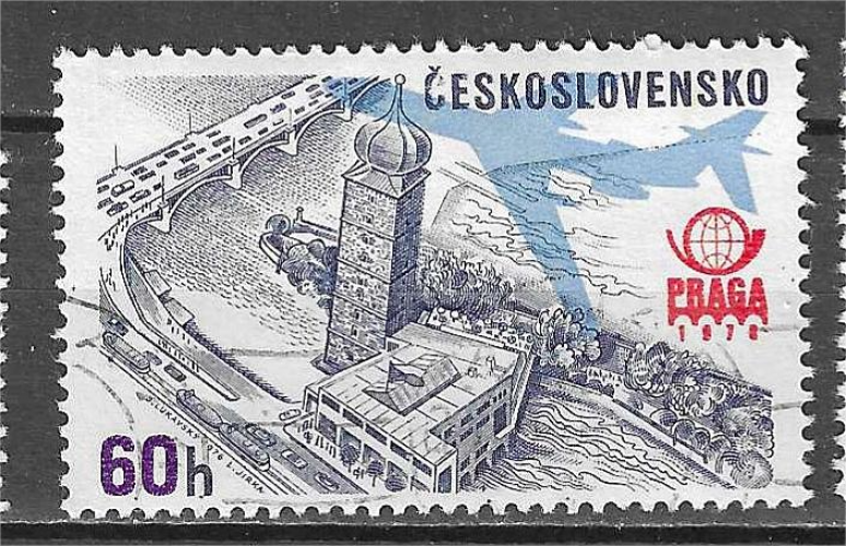 TCHECOSLOVAQUIE poste aérienne YT 72