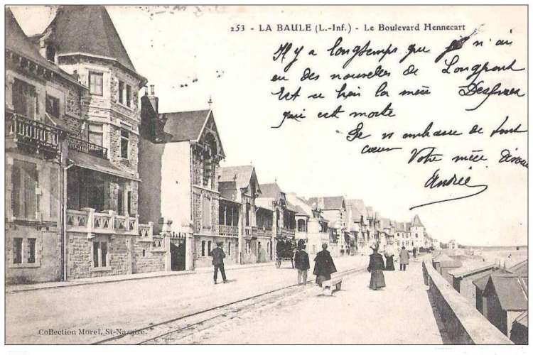 44 - La Baule-Escoublac - le boulevard Hennecart
