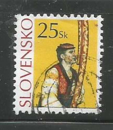 Slovaquie 2006 - YT n° 467 - Flûte slovaque - cote 1,50