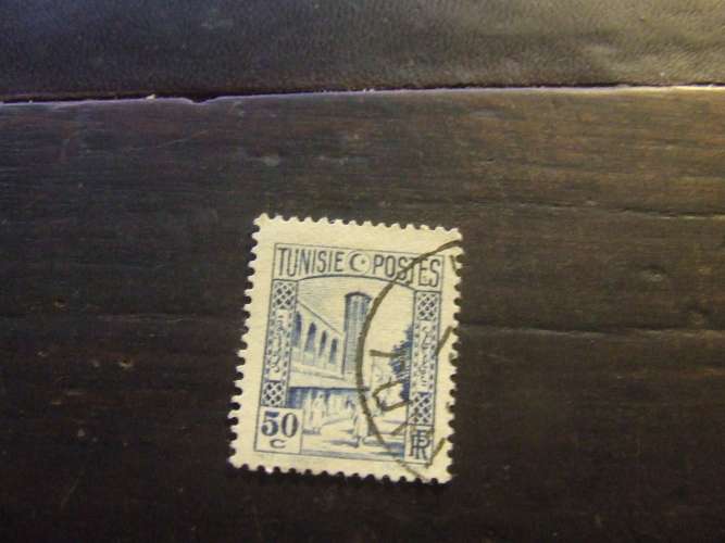 TUNISIA 1931 MOSCHEA 50 c USATO