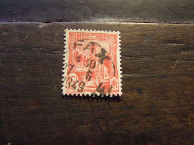 TUNISIA 1939 MOSCHEA 15 f USATO