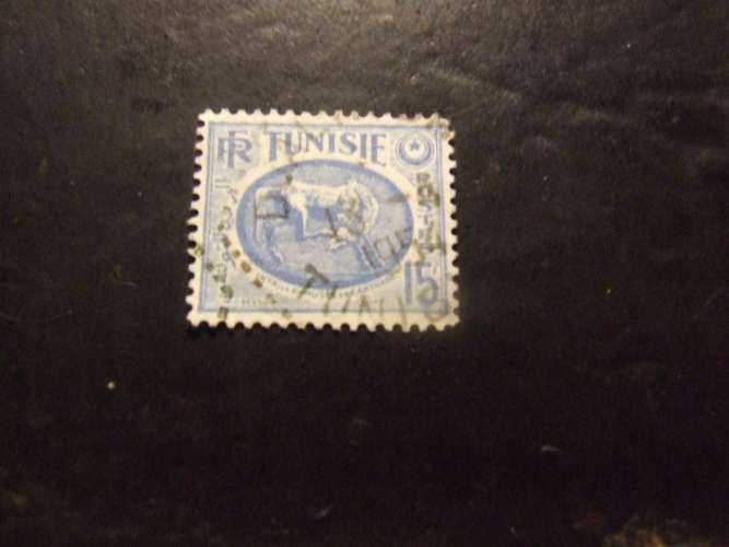 TUNISIA 1950 SCULTURA 15 f USATO