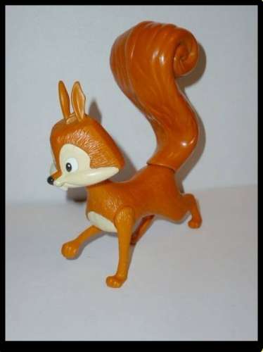 Figurine écureuil BUCKY /  Mc Donalds DISNEY KUZCO / 2000