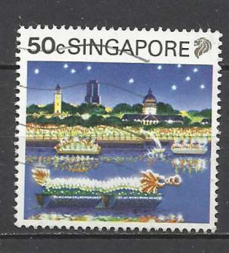 SINGAPOUR YT n° 584 Côte 1€