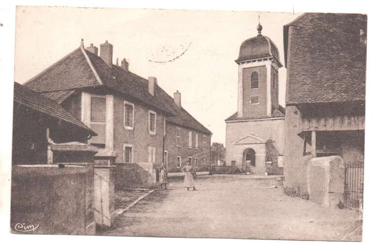 cpsm 25 Chalèze l'Eglise