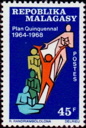 MADAGASCAR  1968  n° YT 459   neuf   *