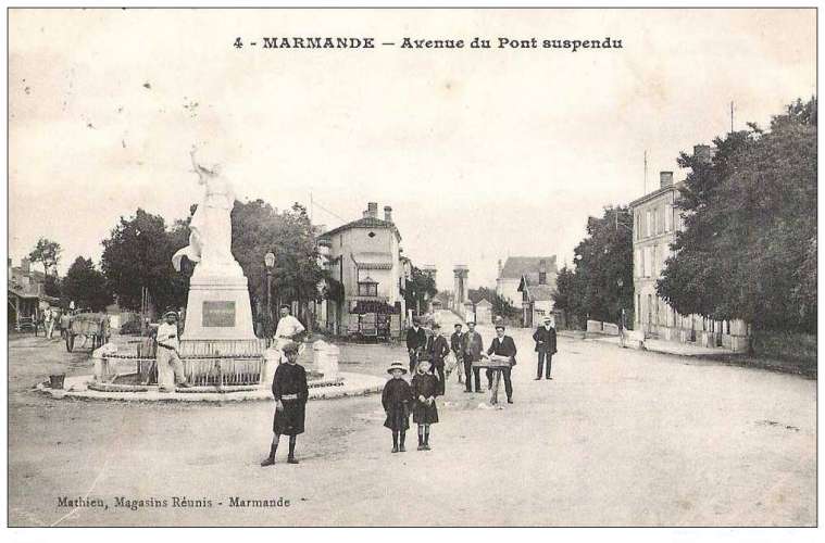 47 - MARMANDE - AVENUE DU PONT SUSPENDU 