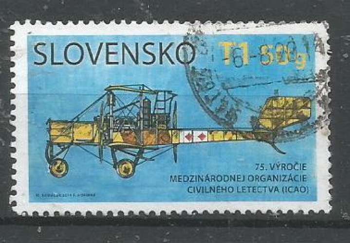 Slovaquie 2019 - YT n° 763 - avion