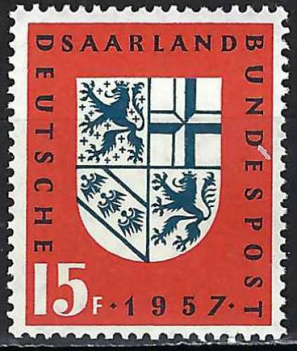 Sarre - 1957 - Y & T n° 361 - MNH