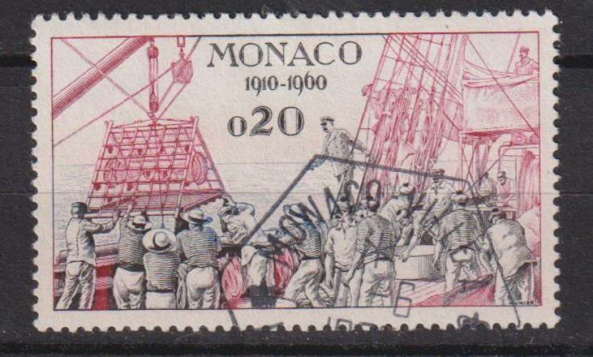 MONACO  Y T N °529 oblitéré 