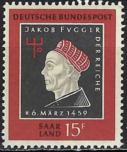 Sarre - 1959 - Y & T n° 427 - MNH