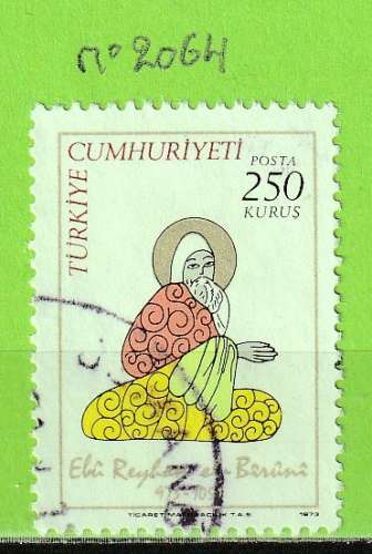 TURQUIE YT N°2064 OBLIT