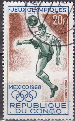 CONGO PA N° 75 de 1968 oblitéré