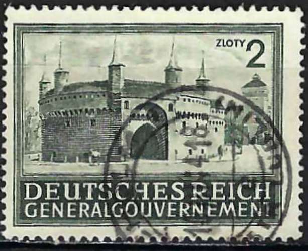Pologne - Occupation allemande - 1943-44 - Y & T n° 115 - O.