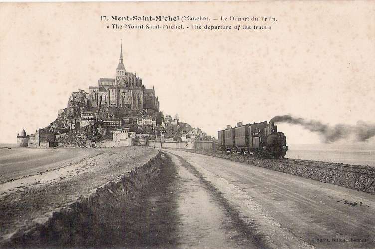 50 - Mont Saint-Michel - le départ du train