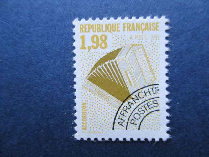 France y & t préoblitéres 214 ** 1992 (dentelés 13 )