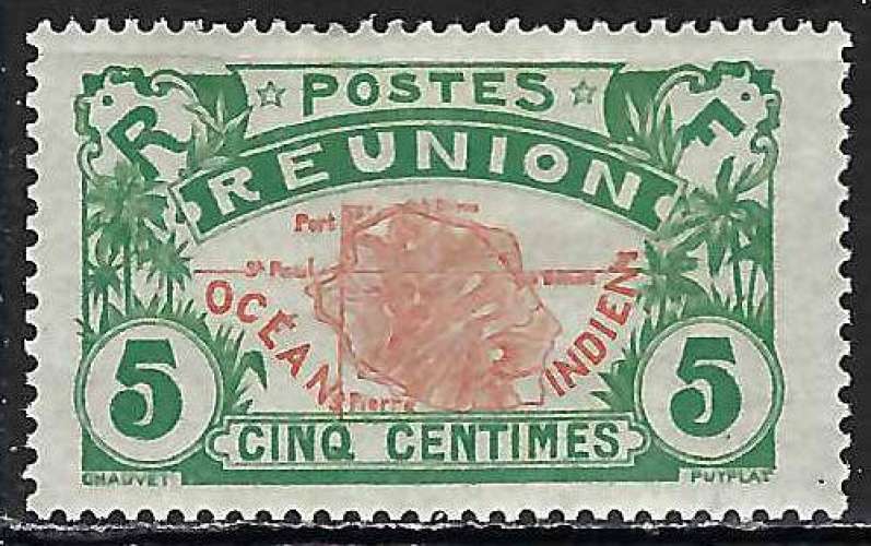 Réunion - 1907-17 - Y & T n° 59 - MH
