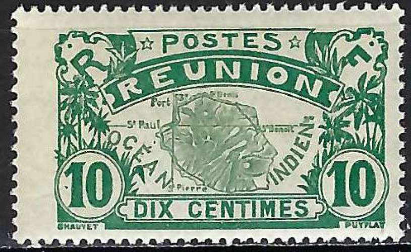 Réunion - 1922-26 - Y & T n° 85 - MNG