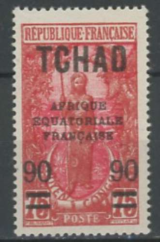 TCHAD neuf * N° 47   trace de charnière
