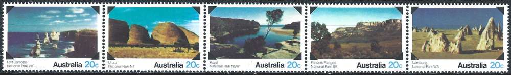 Australie - 1979 - Y & T n° 655 à 659 - MNH