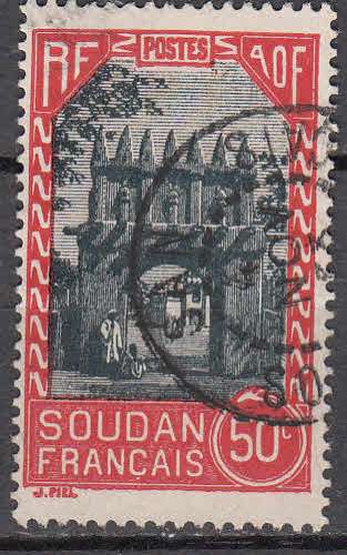 Soudan 1931  Y&T  72  oblitéré