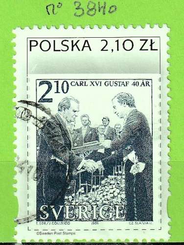 POLOGNE YT N°3840 OBLIT