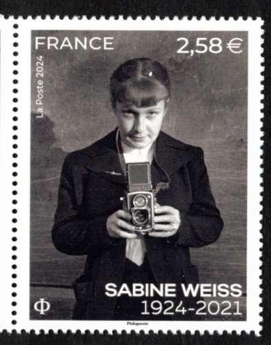 France 2024  Y&T ** Sabine Weiss photographe