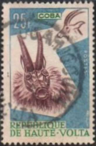 Masque d'animal: gazelle Cob (1960) - YT 833 °