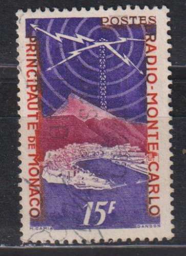 MONACO YTN°  377  oblitéré