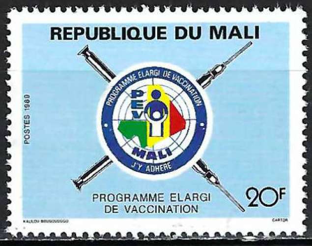 Mali - 1989 - Y & T n° 555 - MNH