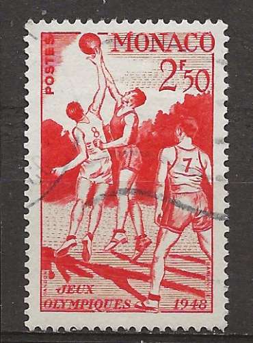 MONACO  ANNEE 1948 Y.T N°322 OBLI