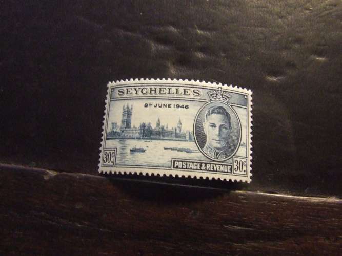 SEYCHELLES 1946 VITTORIA 30 c USATO