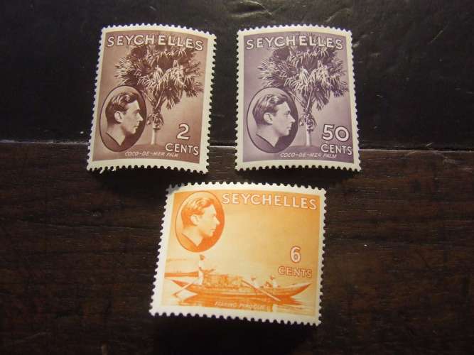 SEYCHELLES 1938  GIORGIO VI NUOVO *