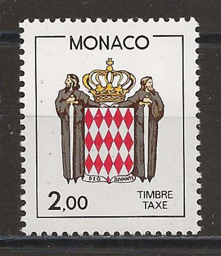 MONACO   TIMBRES TAXES ANNEE 1986 Y.T N°85 NEUF** 