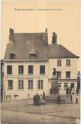 PONT de l'ARCHE: manufacture de chaussures - édit Enol