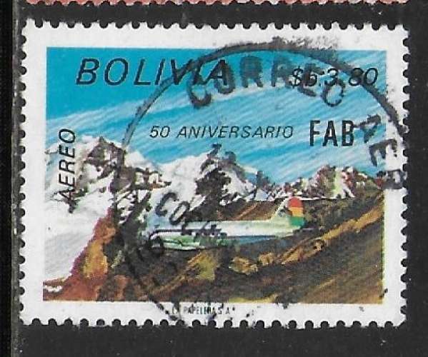 Bolivie - Y&T n°  315 PA - Oblitéré / Used - 1974